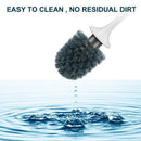 Toilet Brush and Holder Upgraded Modern Design with Strong Bristles,Bathroo