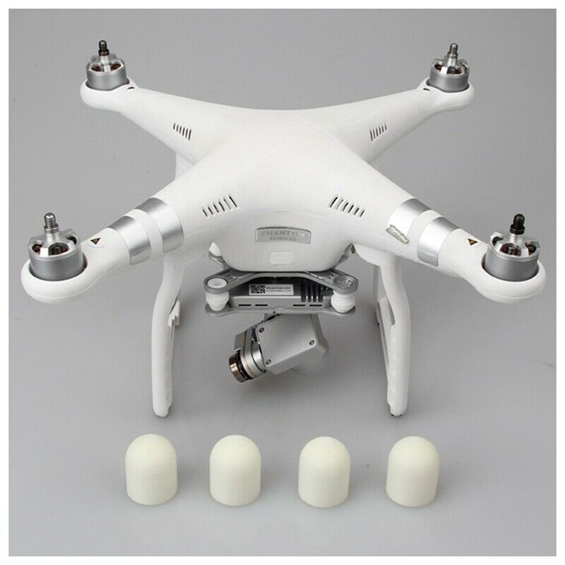 Set of 4 Enhanced Motor Head Protectors for DJI Phantom 3 Quad RC125 N2H8