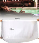 10PCS Disposable Bathtub Cover Bathing Bag Cover Film For Travel SPA Hotel Bath