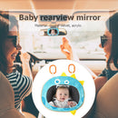 Car Rear Monitor for Baby Safety Car Back Seat Rearview Mirror Adjustable Mirror