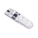 4PC T10 W5W 6 SMD 5050 RGB LED Car Changing Light Reading Bulbs Remote Control