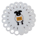 Knitting Needle Gauge Ruler K9D4