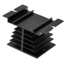 3Piece Radiator Aluminium Heat Sink Cooling Module For Solid State Relay