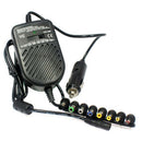 80W notebook multi-purpose power adapter 15V-24V car charger universal swit