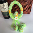 Easter Egg Decoration Wreath Party Fondant Decoration DIY Hanging Ornament  F4V1