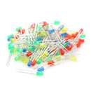 100Pcs/Set 3mm LED Lights Emittings Diodes Reds Green White Blue Yellow 20mA MO