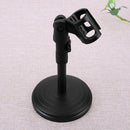 Foldable Desk Table Microphone Clip Stand Mic Tripod Adjustable Holder SN9F