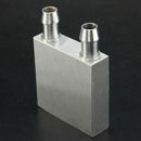 Aluminum Water Cooling Block 40X40X12mm Cooler for Computer CPU Radiator X2V8