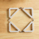 Adjustable Foldable Trivets, Heat Resistant Non-Slip Pads for Hot Dishes or L1I3