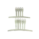 Set of 9 Guitar Understring Radius Gauge For Guitar Bass Setup Luthier Tools New