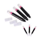 Empty Nail Art Polish Corrector Remover Cleaner Pen Empty Pen With 3 Tips M&E