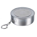 Big Stainless Steel Travel Portable Retractable Metal Wine Folding Cup