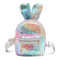 Sequins Cute Rabbit Backpack Bling Leather Women Girls School Bag (Style 1) A#S