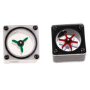 Flow Meter Indicator G1/4 Threaded 5 Impeller for PC Computer Water