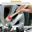 12pc Car Detailing Brush Kit Boar Hair Vehicle / Auto For Wheel Set Clean C2W2