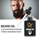 Mens Beard Grooming Kit Hair Styling Comb Growth Oil Set Care Brush Boar Ba K0H8