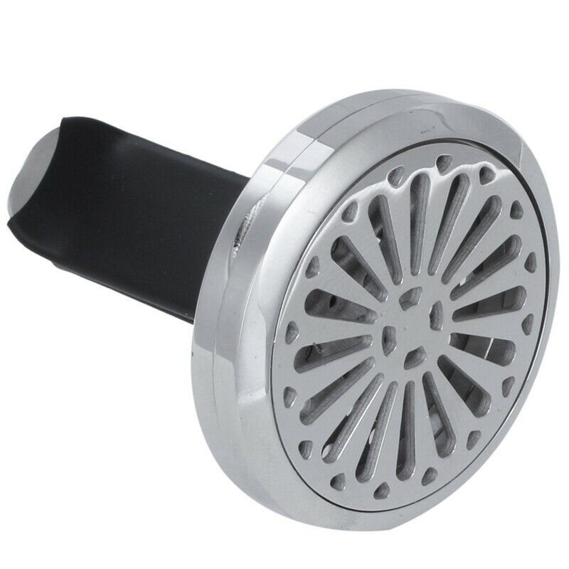 Car Air Freshener Essential Oil Aromatherapy Vent Diffuser Locket With Clip O4T1