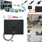 Flat Indoor Digital TV Antenna 50 Mile Range Signal Booster Amplifier H NDN