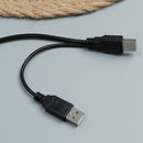 USB 2.0 to 2.5inch 22 7+15 serial ATA SATA 2.0 HDD/SSD adapter converter cableME