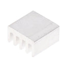 100x 9*5*9mm Microchip Aluminum Heatsink Cooling Fin Black For IC Transistor
