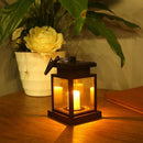 Outdoor Garden LED Candle Lamp Solar Powered Lantern Light Waterproof Hanging~