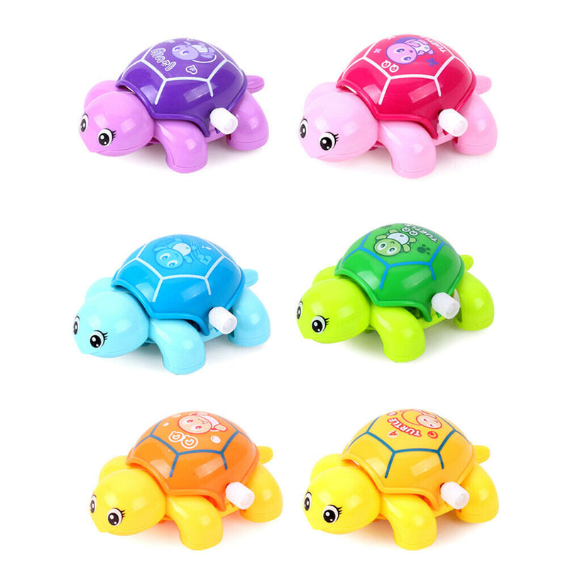 Clockwork Tortoise Children Little Turtle Toys Baby Wind-Up Toys
