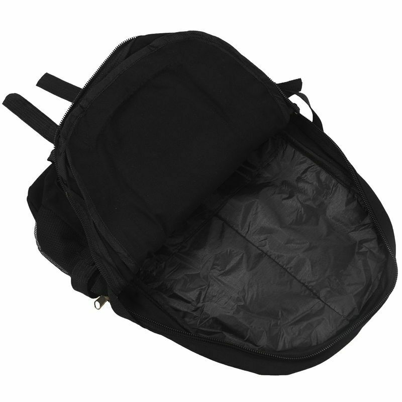 male Retro Leisure tourism canvas backpack black M1P2