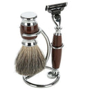 Universal Shaving Brush Stand Simple Metal Safe Razor and Brush Holder Stan