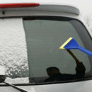 Long Handle Ice Scraper Glass Window Clean Squeegee Snow Shovel Remover