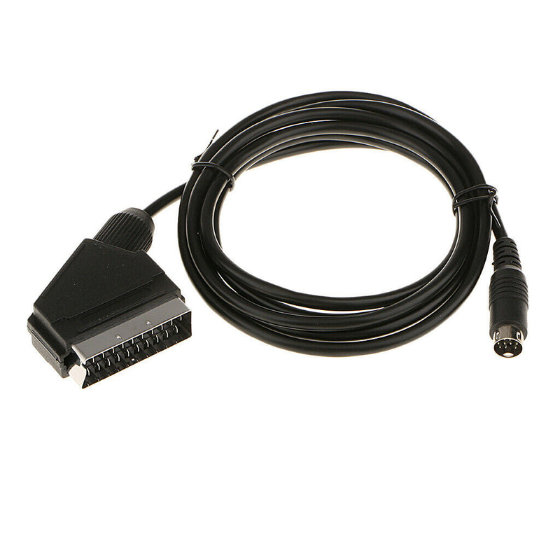 1.8m/6ft RGB Scart Cable AV Cord Audio & VideoTV Lead for Sega  2 Mega