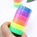 6x Blacklight UV Reactive Tape Fluorescent Cloth Glow in Dark Neon Gaffer Tape