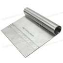 Stainless Steel Dough Scraper Pastry Cake Pizza Bread Cutter Kitchen Baking Tool