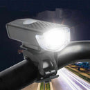 Front and Back Bike Lights USB Rechargeable Waterproof Headlamp Set Super Bright