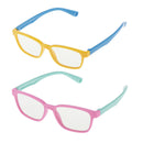 2pcs Fashion Kids Eyeglasse Blue