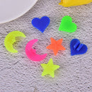 36PCS Bicycle Wheel Spoke Plastic Beads Multi Color Children Clips Decor3.AU