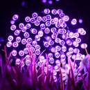 20m 200LED String Fairy Lights Holiday Lamp for Christmas (Purple Light) A
