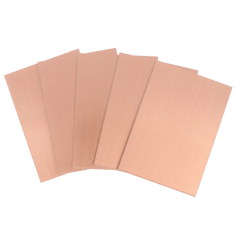 5pcs 7*10CM Single Side Circuit Board Copper Clad Universal PCB Circuit Boar Gw