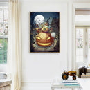 Diamond Painting Halloween Pumpkin Full Round Drill Cross Stitch (WX438)