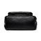 Retro Women Shoulder Bag Multi-zipper Big Capacity Crossbody Pouch (Black)