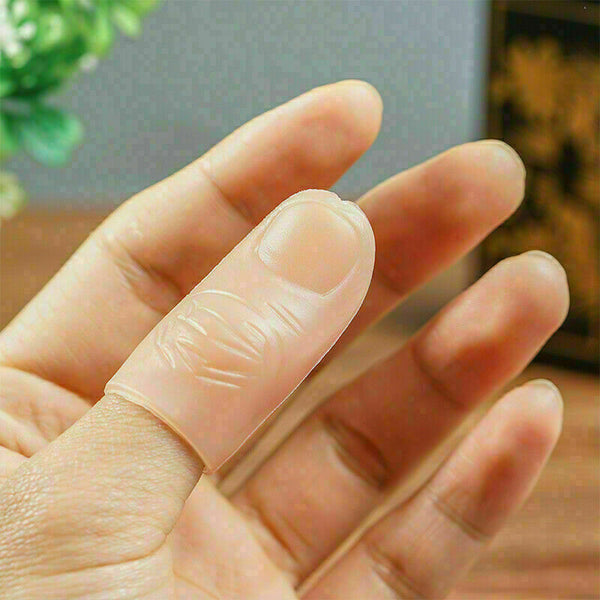 1 Pcs  Soft Plastic Thumb Tip Easy to Learn and Master Magic Trick Fast shi Q0S5