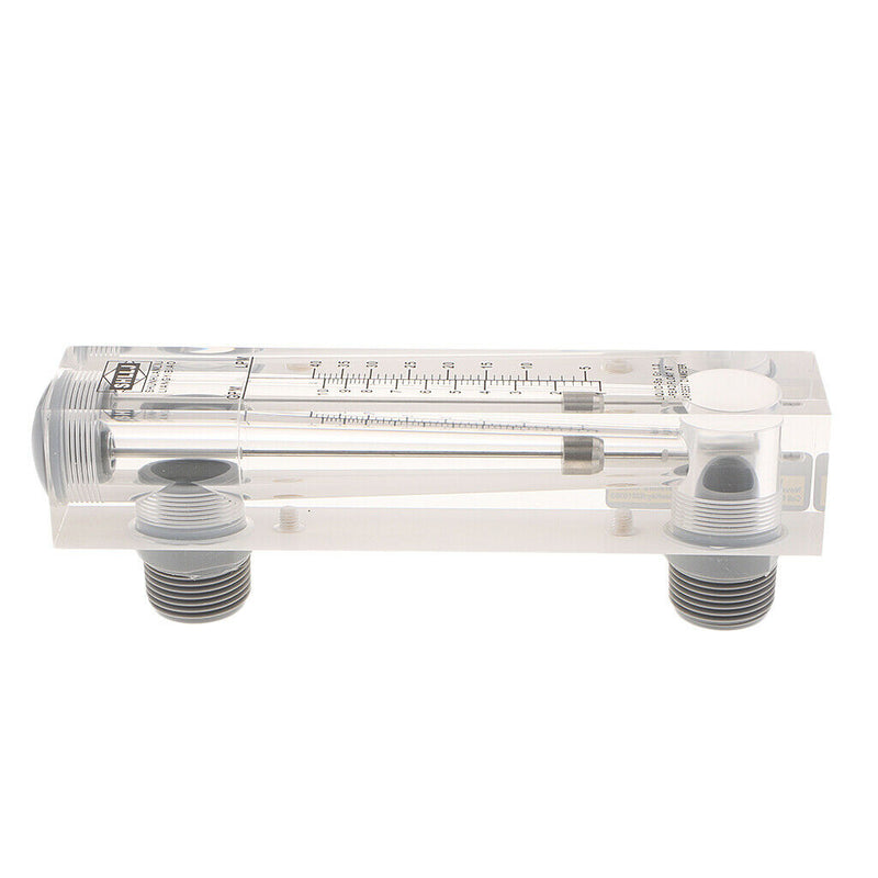 Acrylic 1-10 GPM Water Flow Meter Panel Type Flowmeter Measure Measurement Tool