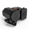 12V Dual USB Motorcycle Cigarette Lighter Waterproof Power Port Outlet Socket.