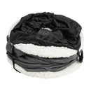 Collapsible Pet Cat Tunnel for Indoor Outdoor Suede Hideaway Tube Play Toys A