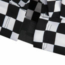Professional Kitchen Chef Hat Black & White Chequered