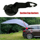 Suction Cup Anchor Securing Hook Tie Down for Camping Tarp Car Side Awning