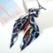 Retro Print Ribbon Hair Rope Women Ponytail Elastic Rubber Band (Style 4) A