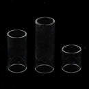 Guitar Glass Transparent Guitar Bottleneck Finger Slides for Guitar Parts