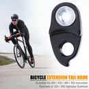 Bicycle Rear Derailleur Hanger Extension Gear Tail Hook Extender (Black) A