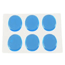 6pcs/set Snare Drum Mute Pad Drum Damper Gel Pads Snare Tom Drum Muffler