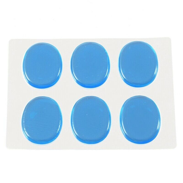 6pcs/set Snare Drum Mute Pad Drum Damper Gel Pads Snare Tom Drum Muffler
